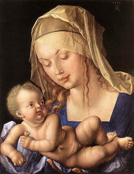 Albrecht Durer Madonna of the Pear